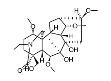16-Oxo-lycoctonin结构式