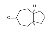 cis-octahydro-azulen-6-one Structure