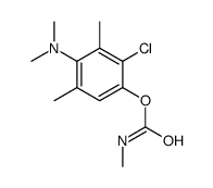 [2-chloro-4-(dimethylamino)-3,5-dimethylphenyl] N-methylcarbamate结构式