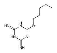 6-(Pentyloxy)-1,3,5-triazine-2,4-diamine picture