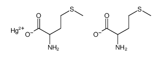 2-amino-4-methylsulfanylbutanoate,mercury(2+)结构式