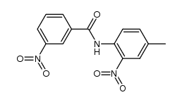 3-nitro-benzoic acid-(4-methyl-2-nitro-anilide)结构式