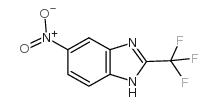 5-硝基-2-(三氟甲基)-1H-苯并咪唑结构式