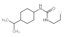 Urea,N-(2-chloroethyl)-N'-[4-(1-methylethyl)cyclohexyl]-结构式