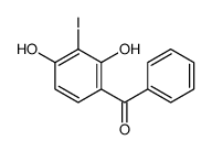 (2,4-dihydroxy-3-iodophenyl)-phenylmethanone Structure