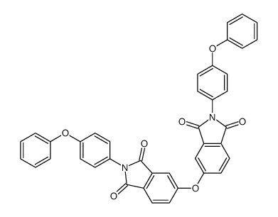 5-[1,3-dioxo-2-(4-phenoxyphenyl)isoindol-5-yl]oxy-2-(4-phenoxyphenyl)isoindole-1,3-dione Structure
