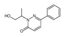 2-(1-hydroxypropan-2-yl)-6-phenylpyridazin-3-one Structure