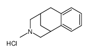 1,5-Methano-3-benzazocine,1,2,3,4,5,6-hexahydro-3-methyl-,hydrochloride Structure