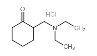 2-[(diethylamino)methyl]cyclohexanone hydrochloride Structure