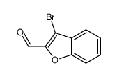 3-bromo-1-benzofuran-2-carbaldehyde结构式