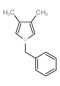 1-benzyl-3,4-dimethylphosphole结构式