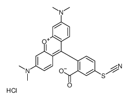 tetramethylrhodamine thiocyanate结构式