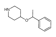 4-(1-phenylethoxy)piperidine结构式