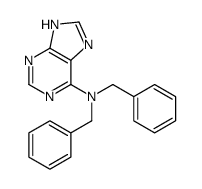 N,N-dibenzyl-7H-purin-6-amine Structure