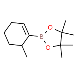 4,4,5,5-Tetramethyl-2-(6-methyl-1-cyclohexen-1-yl)-1,3,2-dioxaborolane Structure