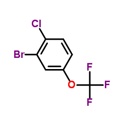 2-Bromo-1-chloro-4-(trifluoromethoxy)benzene Structure