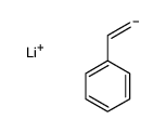 lithium,ethenylbenzene Structure