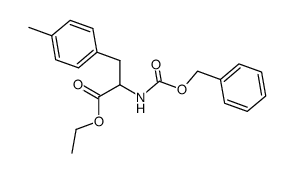 ethyl 2-(((benzyloxy)carbonyl)amino)-3-(p-tolyl)propanoate结构式