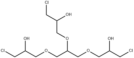 1,2,3-Tris(3-chloro-2-hydroxypropoxy)propane structure