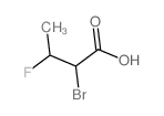 Butanoicacid, 2-bromo-3-fluoro- Structure