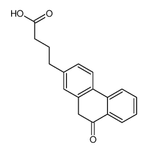 9,10-DIHYDRO-GAMMA-OXO-2-PHENANTHRENE-BUTYRIC ACID)结构式