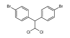 1-bromo-4-[1-(4-bromophenyl)-2,2-dichloroethyl]benzene Structure