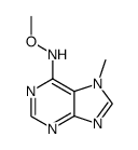 N6-Methoxy-7-methyladenine结构式