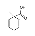1-methylcyclohexa-2,5-diene-1-carboxylic acid Structure