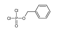 dichlorophosphoryloxymethylbenzene Structure