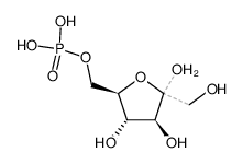 D-fructose-6-phosphate结构式