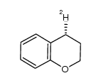 (+)-(4R)-[4-2H]-chromane Structure