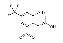 N-[2-amino-6-nitro-4-(trifluoromethyl)phenyl]acetamide Structure