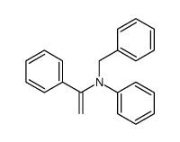 1-(N-Benzylanilino)-1-phenyl-ethylen Structure