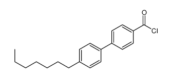 p-Heptylbiphenyl-p'-carbonyl chloride picture