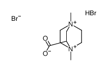 1,4-dimethyl-1,4-diazoniabicyclo[2.2.2]octane-3-carboxylic acid,dibromide Structure