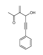 4-hydroxy-3-methylidene-6-phenylhex-5-yn-2-one Structure