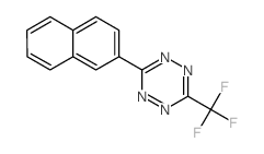 1,2,4,5-Tetrazine,3-(2-naphthalenyl)-6-(trifluoromethyl)- Structure