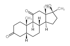 (5R,8S,9S,10S,13S,14S,17S)-17-hydroxy-10,13,17-trimethyl-1,2,4,5,6,7,8,9,12,14,15,16-dodecahydrocyclopenta[a]phenanthrene-3,11-dione picture