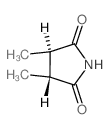 (3R,4R)-3,4-dimethylpyrrolidine-2,5-dione结构式