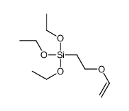 [2-(Triethoxysilyl)ethyl]vinyl ether结构式