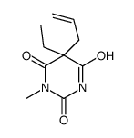 5-ethyl-1-methyl-5-prop-2-enyl-1,3-diazinane-2,4,6-trione Structure