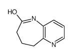 5,7,8,9-Tetrahydro-6H-pyrido[3,2-b]azepin-6-one结构式