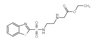 [2-(苯并噻唑-2-磺酰基氨基)-乙基氨基]-乙酸乙基酯图片