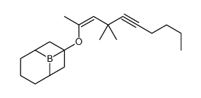 9-(4,4-dimethyldec-2-en-5-yn-2-yloxy)-9-borabicyclo[3.3.1]nonane Structure