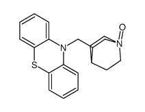 10-[(1-oxido-1-azoniabicyclo[2.2.2]octan-3-yl)methyl]phenothiazine结构式