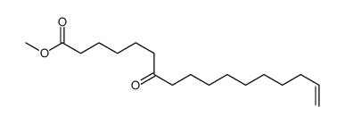 methyl 7-oxoheptadec-16-enoate结构式