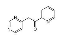 1-pyridin-2-yl-2-pyrimidin-4-ylethanone结构式
