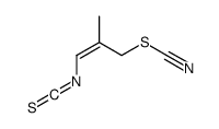 (3-isothiocyanato-2-methylprop-2-enyl) thiocyanate Structure