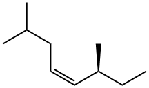 (6S,4Z)-2,6-Dimethyl-4-octene结构式