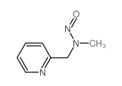 2-Pyridinemethanamine,N-methyl-N-nitroso- Structure